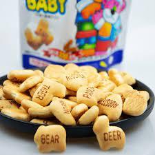 Bánh Hình Thú GINBIS Bổ Sung DHA 63g - NỘI ĐỊA NHẬT