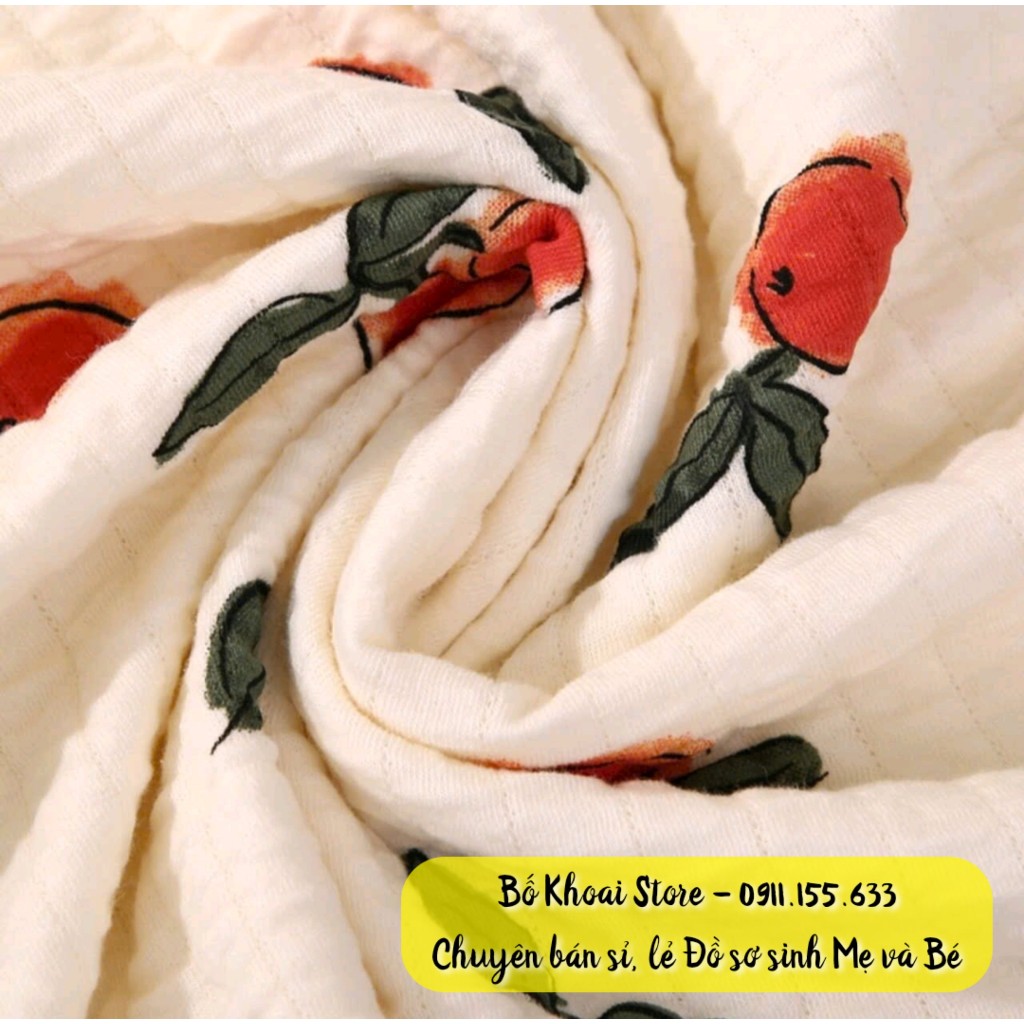 Chăn sợi tre nhung hạt đậu ZELOO - Chăn nhung hạt đậu 4 mùa, chăn nằm điều hòa cho bé - Bố Khoai Store