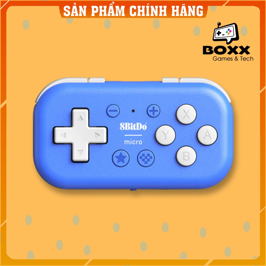 Tay Cầm Chơi Game 8BitDo Micro cho Nintendo Switch, Máy Tính, Điện Thoại