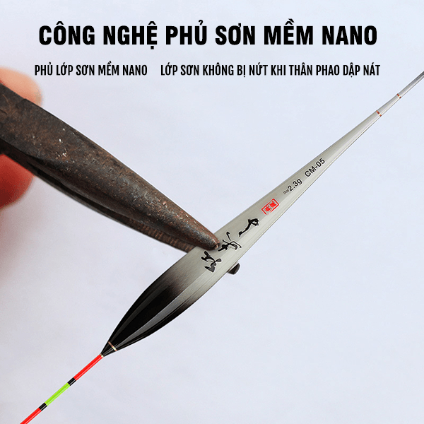 Phao Chuyên Cá Nhát Cá Khó Câu Đài Câu Đơn Làm Từ Chất Liệu Cao Cấp