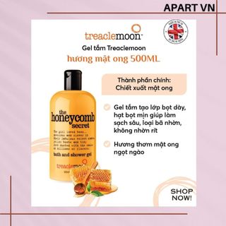 Gel tắm Treaclemoon mật ong 500ML