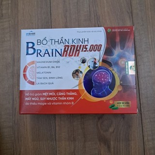 Viên bổ thần kinh ROH 15.000 Giảm đau mỏi cổ, vai gáy, tê bì chân tay_Hộp 30 viên