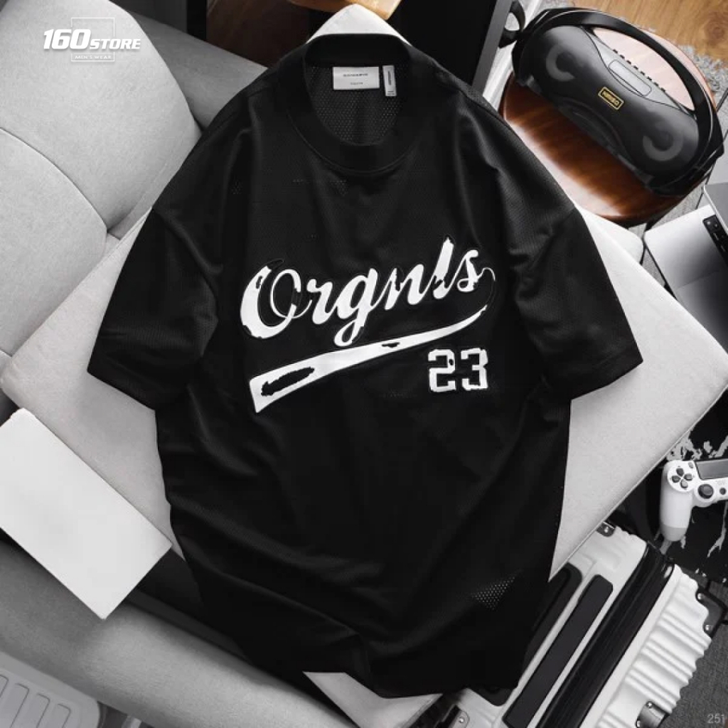 Áo thun nam Lưới ICONDENIM Orgnls Oversize form oversize năng động - ATID0251