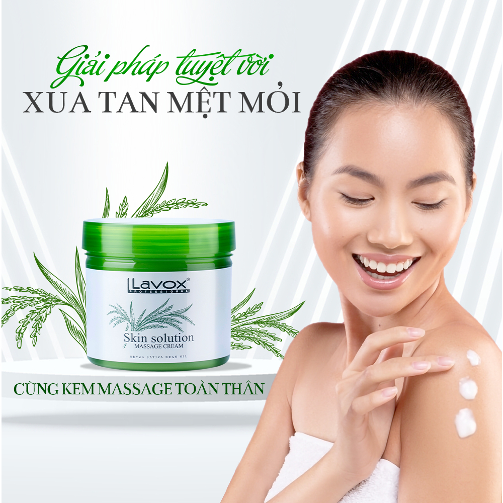 Kem Massage Toàn Thân Lavox 500gr