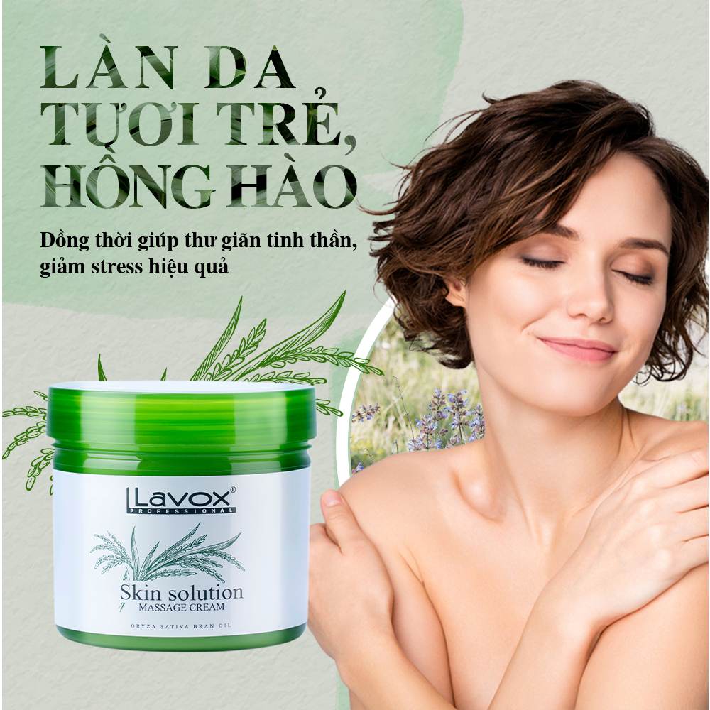 Kem Massage Toàn Thân Lavox 500gr