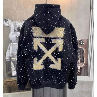 Áo hoodie local brand nữ nam,áo khoác nỉ chân cua in họa tiết áo o.f.f white cực đẹp.ln