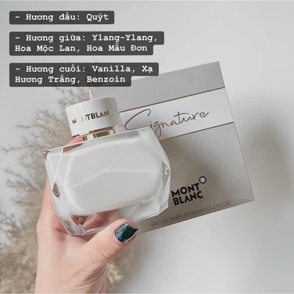 Nước Hoa Nữ Montblanc Signature Nồng Độ EDP Dung Tích 90ml, Dầu Thơm Nữ tính, Nhẹ nhàng, Quyến rũ - Myan.Beauty