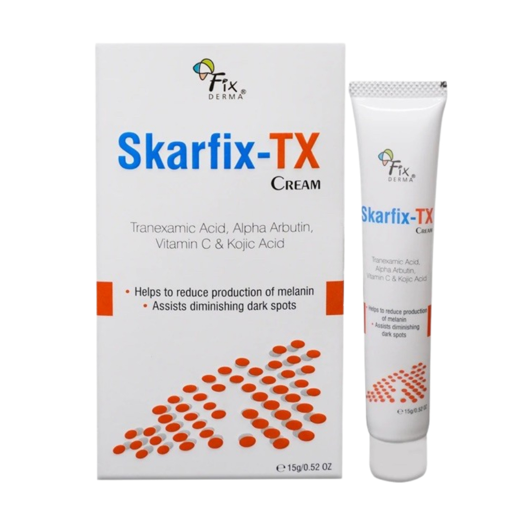 Kem dưỡng Fixderma Skarfix-TX 15g kem trắng da mờ nám giảm thâm tàn nhang hiệu quả