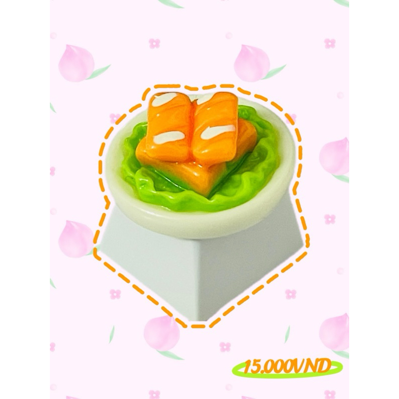 🥗 BST đồ ăn decor keycap siêu mlem 🥗