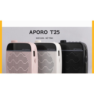 Máy trợ giảng không dây  APORO T25 2.4G  Bluetooth thế hệ mới.