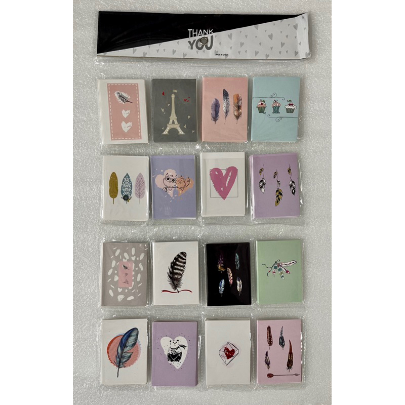 Vỉ Thiệp cảm ơn, chúc mừng sinh nhật .