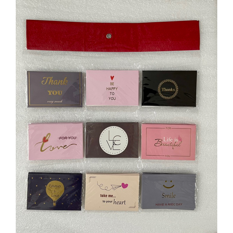 Vỉ Thiệp cảm ơn, chúc mừng sinh nhật .