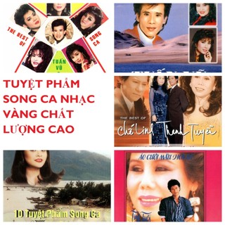 Bộ 5 đĩa CD Tuyệt phẩm Song ca nhạc vàng bất hủ chất lượng cao