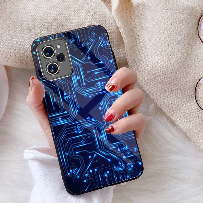 Ốp Lưng XIAOMI REDMI 12 4G Mặt kính gương sáng bóng cao cấp