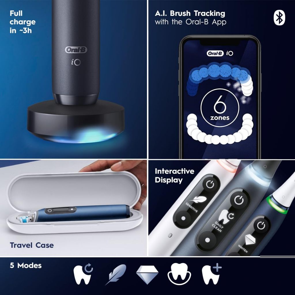 Bàn chải điện Oral-B iO series 7S tách set
