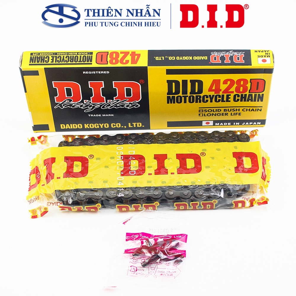 Sên DID 428D-100RB xe Dream - Made in Japan