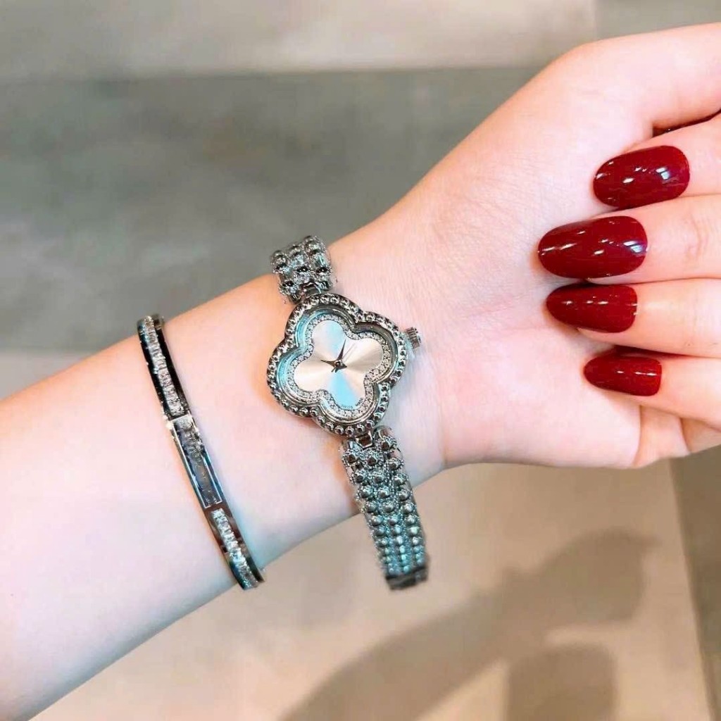 Đồng hồ nam nữ dây kim loại TB410 chống nước bảo hành