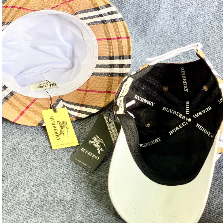 Mũ bucket BBR Thêu mũ lưỡi trai BBR chất vải cao cấp hot trend full tag mạc