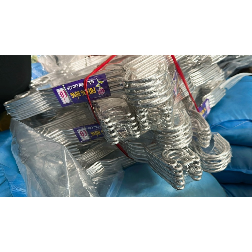 Combo 10 Móc Nhôm Phơi Quần Áo Lớn Dày Dặn,Móc Phơi Đồ Jean