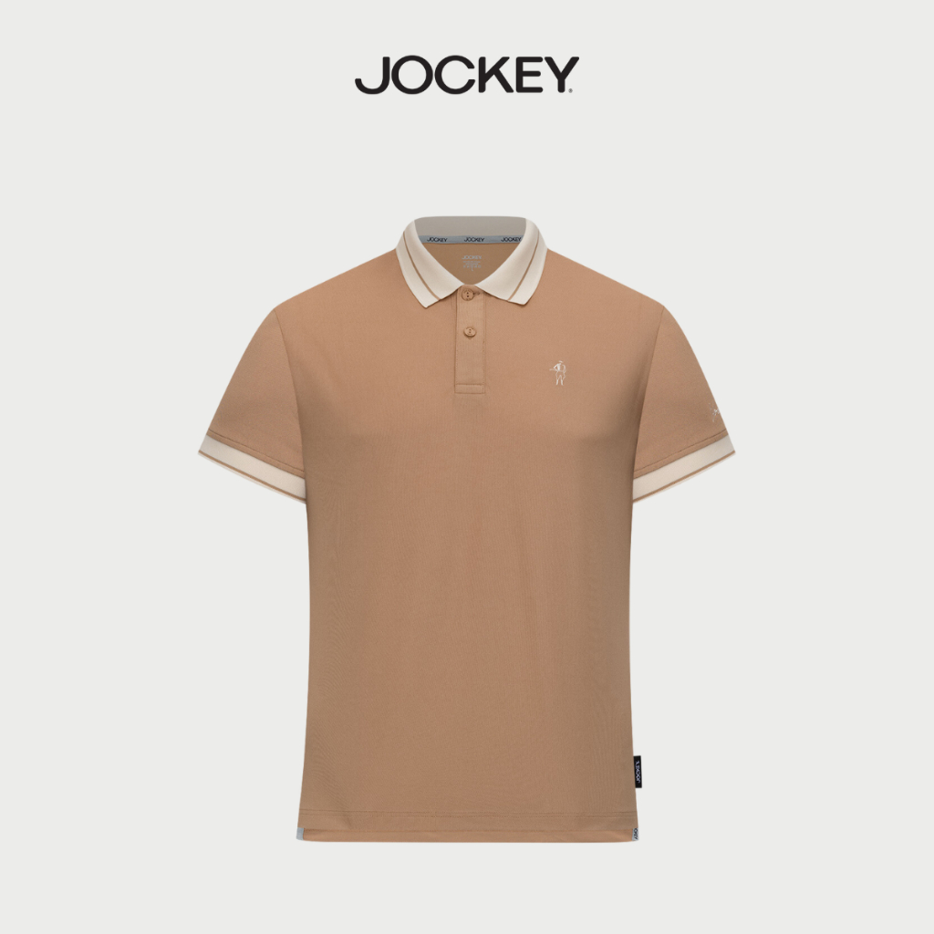 Áo Polo Nam Vải Sợi Cà Phê Jockey Khử Mùi, Thấm Hút - J1189