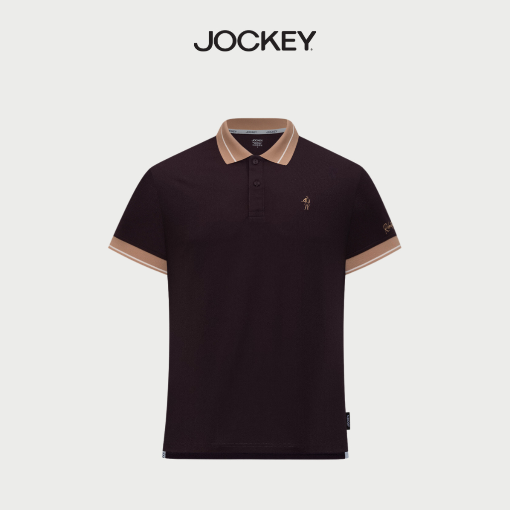 Áo Polo Nam Vải Sợi Cà Phê Jockey Khử Mùi, Thấm Hút - J1189