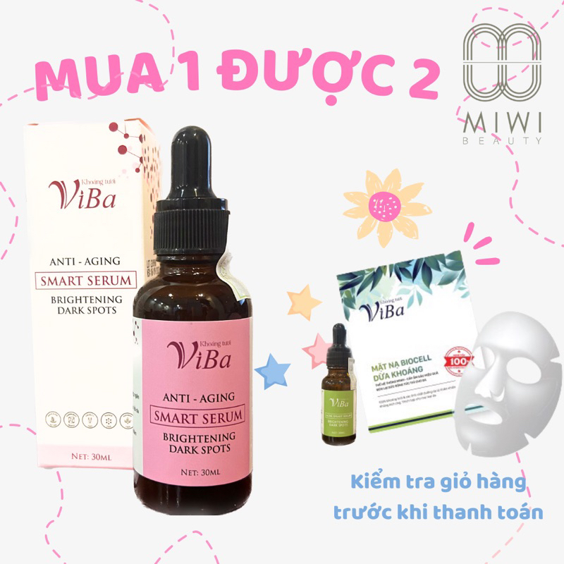 [VIBA CHÍNH HÃNG] Serum TRẺ HOÁ Hexapeptide 12 VIBA