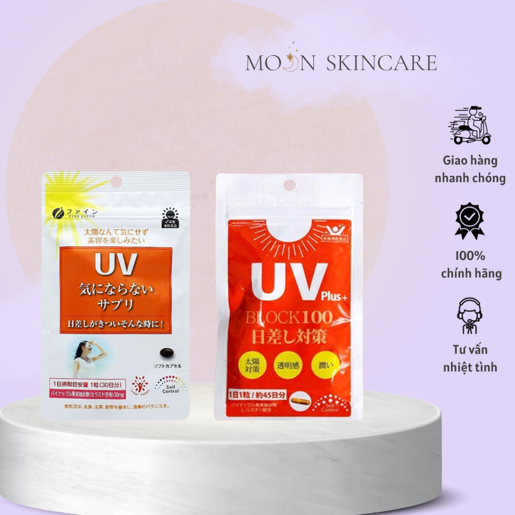 Viên Uống Chống Nắng UV Nhật Bản