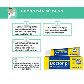 Kem Doctor Pi bôi da combo 2 tuýp (hàng Mỹ)
