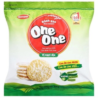 Bánh gạo one one vị ngot dịu sản xuất từ gạo thơm việt nam