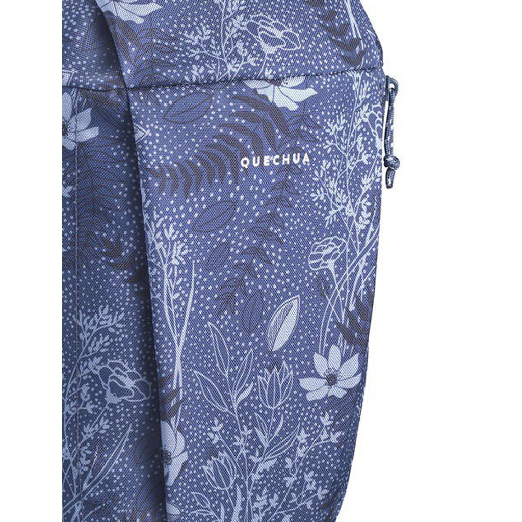 Balo thể thao Nam Nữ, Balo Thời Trang NCK NH100 10L Tím Họa Tiết QUECHUA