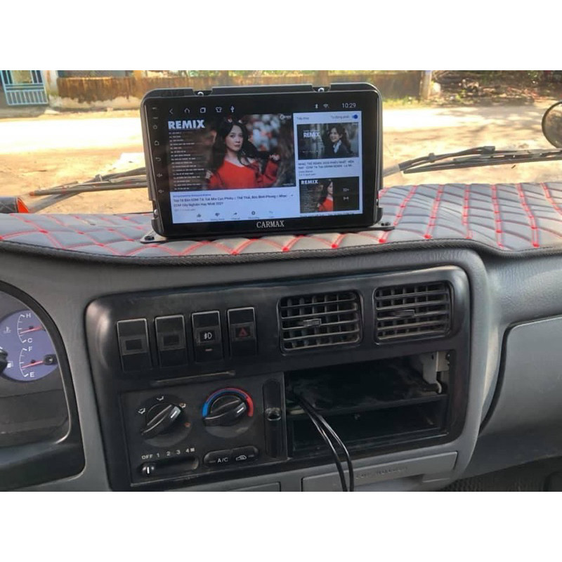 Mặt Dưỡng Màn Hình Android 9inch 10inch Gắn Taplo Cho Các Dòng Xe Tải, Xe Đầu Kéo 12V - 24V