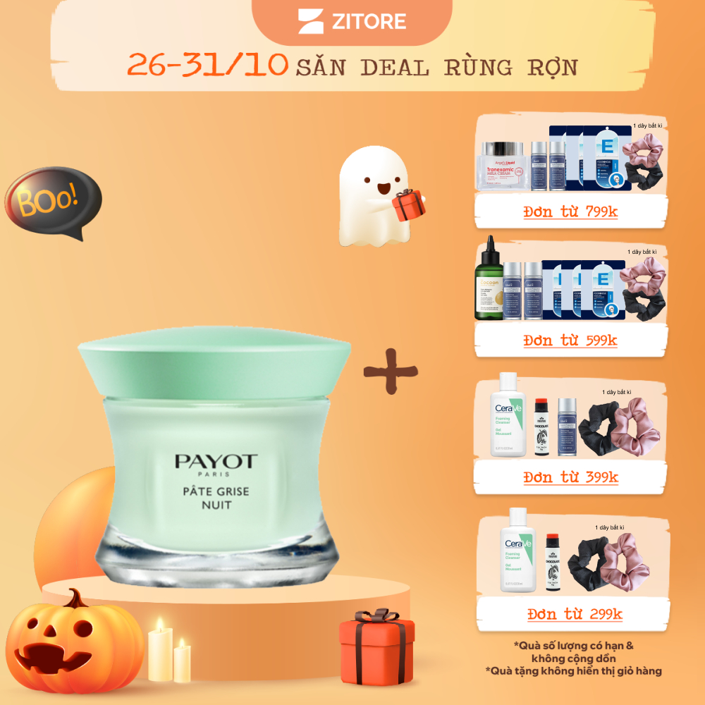 Kem Đêm PAYOT Dưỡng Da Kiềm Dầu, Ngừa Mụn 50ml - Sản phẩm chính hãng tại Zitore