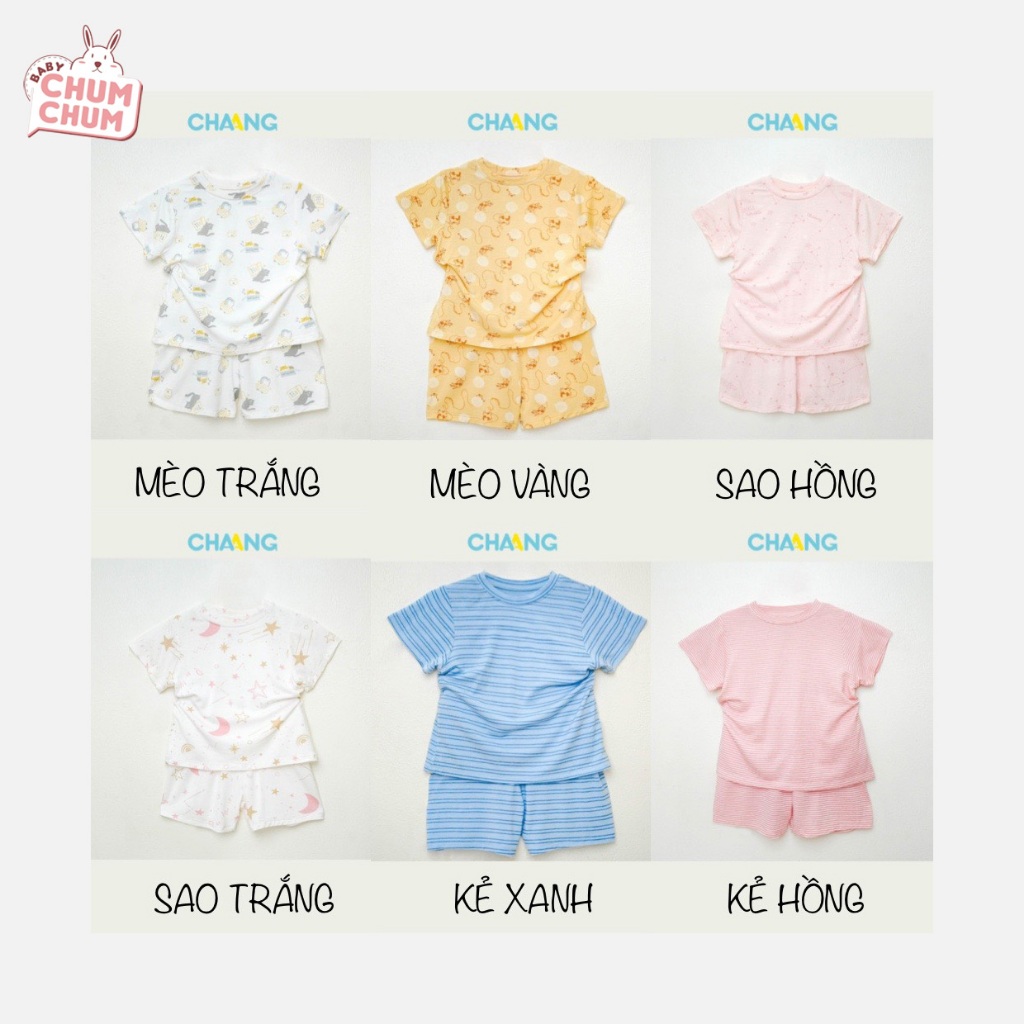 Bộ Cộc Tay Cho Bé CHAANG SS24