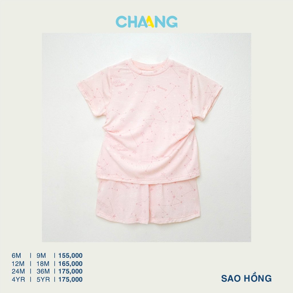 Bộ Cộc Tay Cho Bé CHAANG SS24