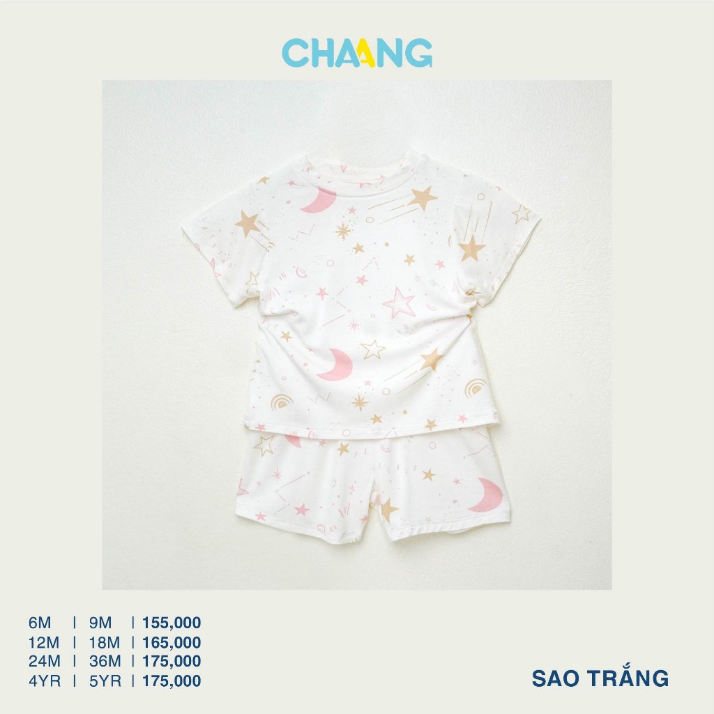 Bộ Cộc Tay Cho Bé CHAANG SS24