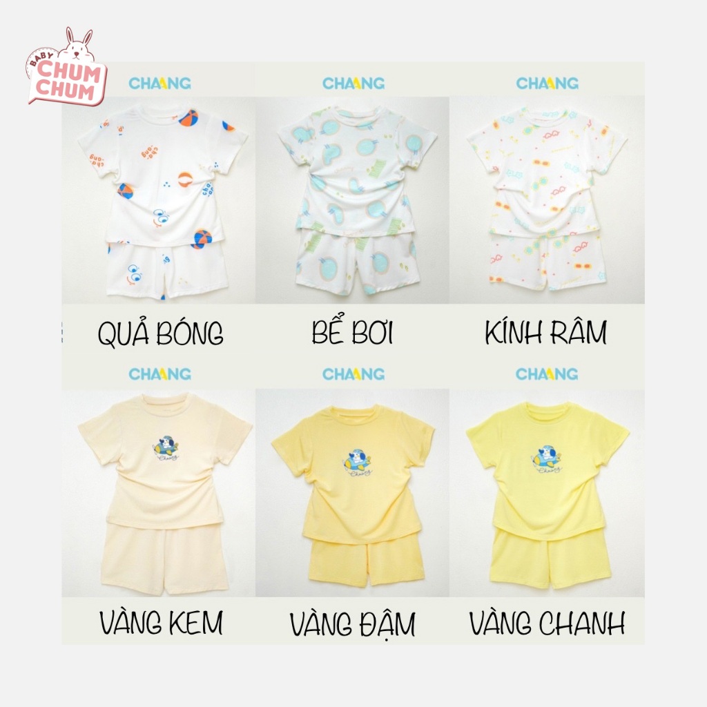 Bộ Cộc Tay Cho Bé CHAANG SS24