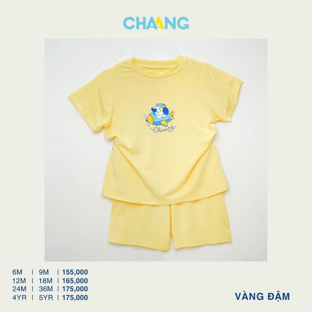 Bộ Cộc Tay Cho Bé CHAANG SS24