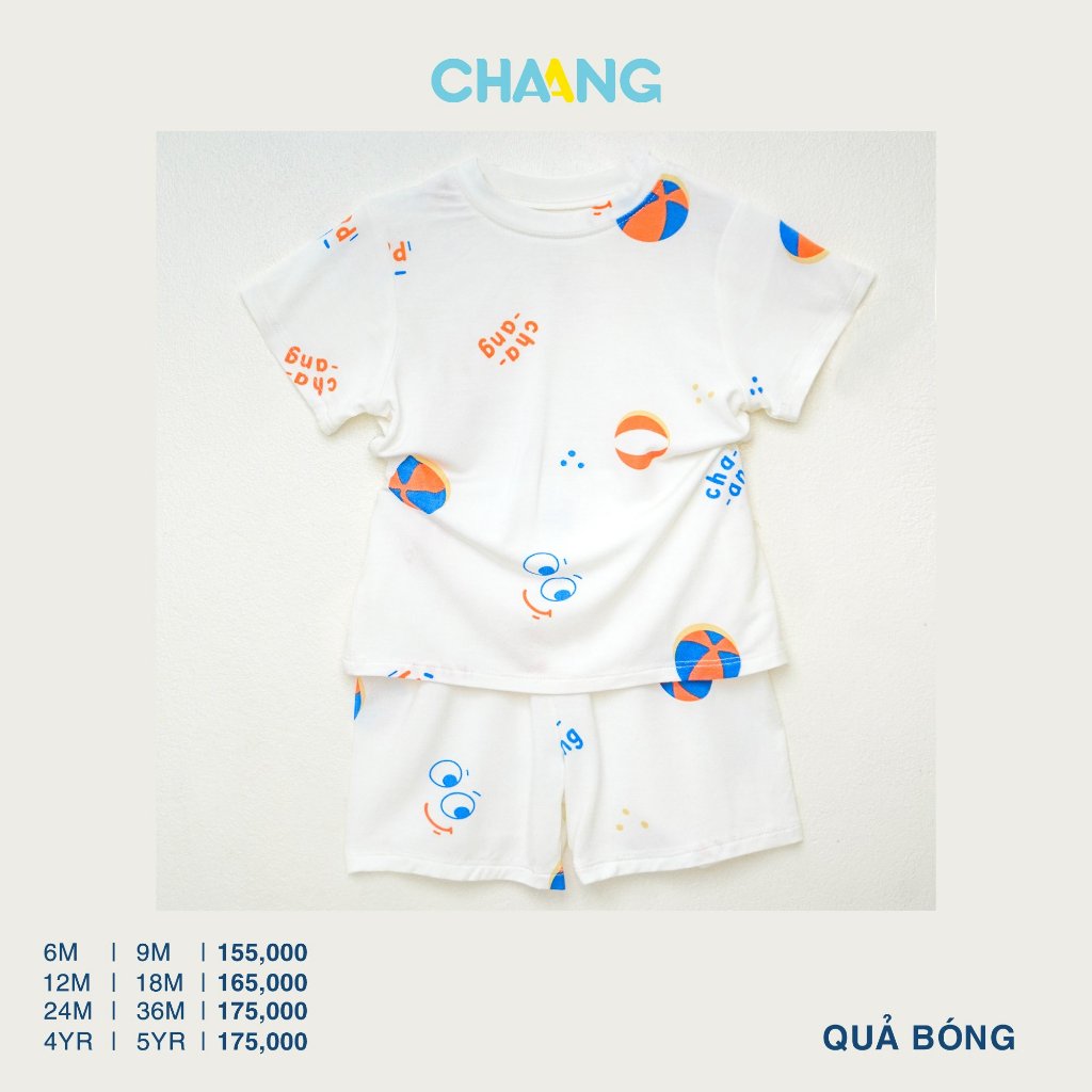 Bộ Cộc Tay Cho Bé CHAANG SS24