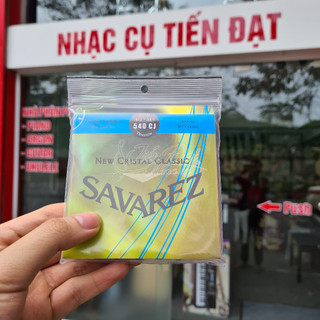 Bộ dây đàn guitar classic high tension savarez 540cj - hàng chính hãng