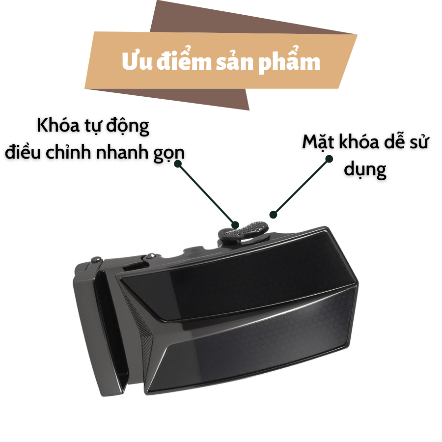 Dây Nịt Nam Da Bò Thời Trang - Thắt Lưng Nam Siêu Bền Đẹp, Tặng Kèm Hộp - TLY