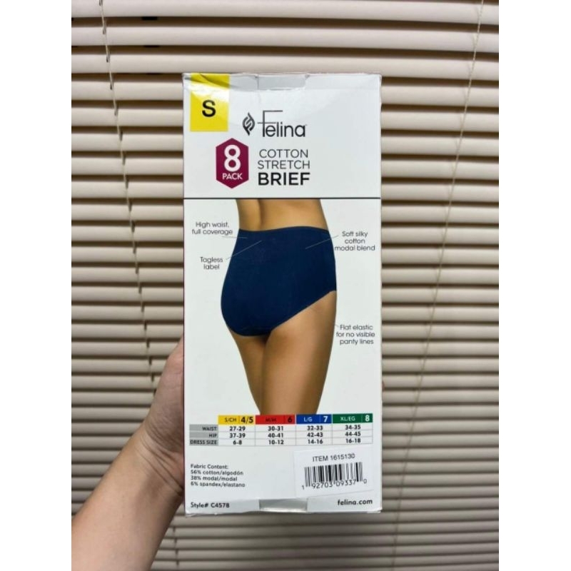 Sét 8 quần lót Felina chính hãng