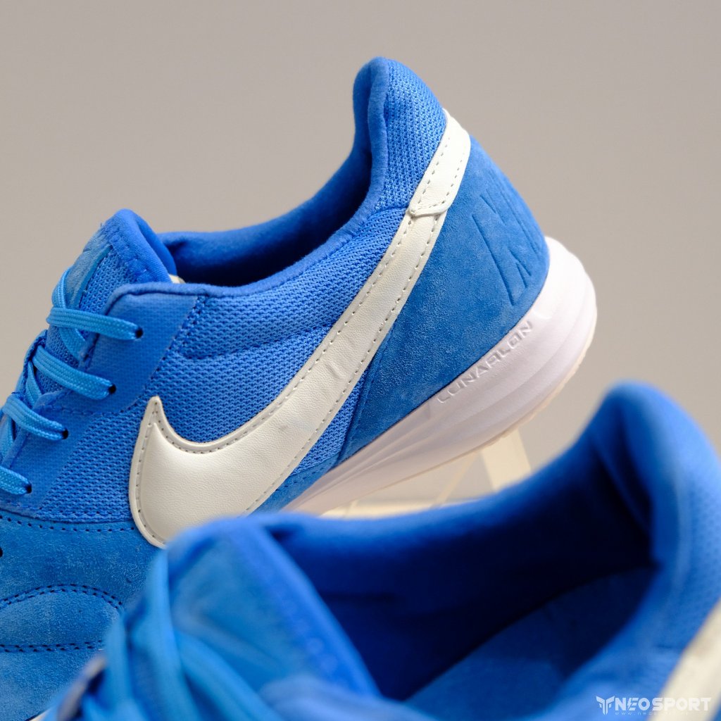 Giày Đá Banh Futsal Tiempo Sala Xanh Da IC