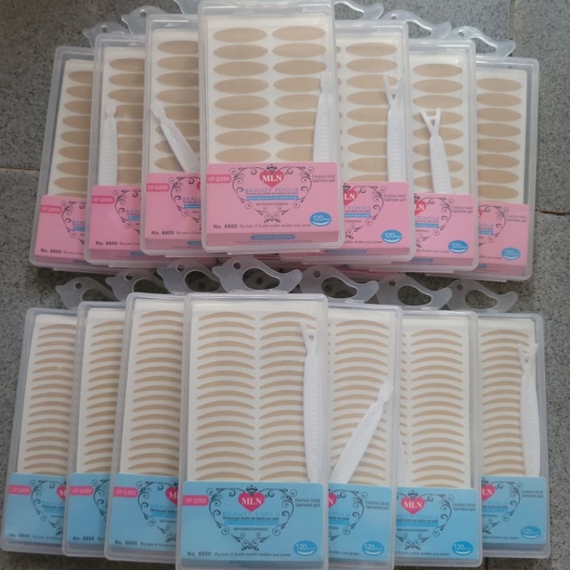 Bộ 240 miếng dán kích mí mắt MLN (120 cặp)