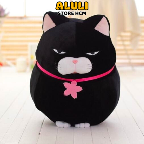 Mèo bông Amuse Jennifer nhồi bông êm mịn cao cấp ALULI