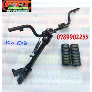 BỘ GÁC CHÂN TRƯỚC ( GÁC MÁY ) + CHỐNG NGANG XE  CUB 81 - CUB 82 - DD - DH - CUSTOM