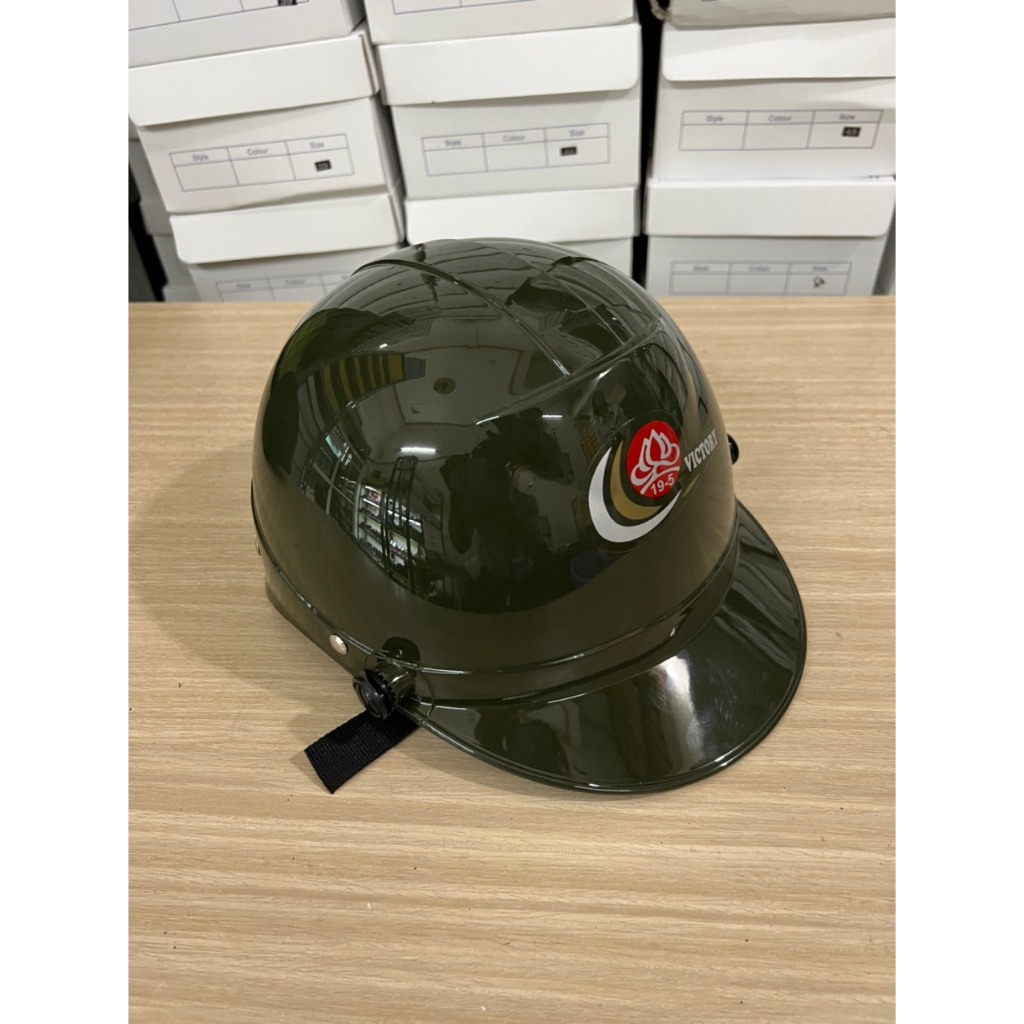 Mũ Nón Bảo Hiểm Xanh HCKT Công Ty 19/5