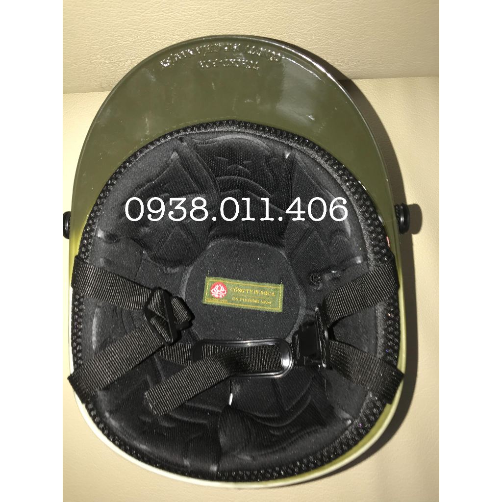 Mũ Nón Bảo Hiểm Xanh HCKT Công Ty 19/5