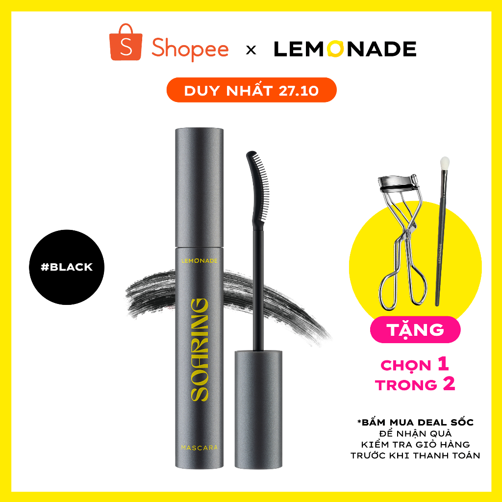 Chuốt mi tơi dài lâu trôi Lemonade Soaring Mascara 6ml