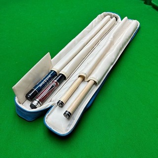 Bao đựng cơ bida 2x2 canvas [tặng kèm khăn lau ngọn cơ]