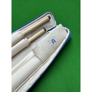 Bao đựng cơ bida 2x2 canvas [tặng kèm khăn lau ngọn cơ]